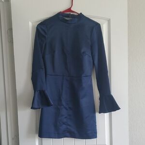 Elegant Navy Blue Dress